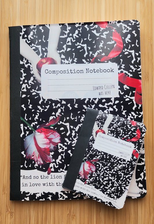Black and White Twilight Composition Notebook