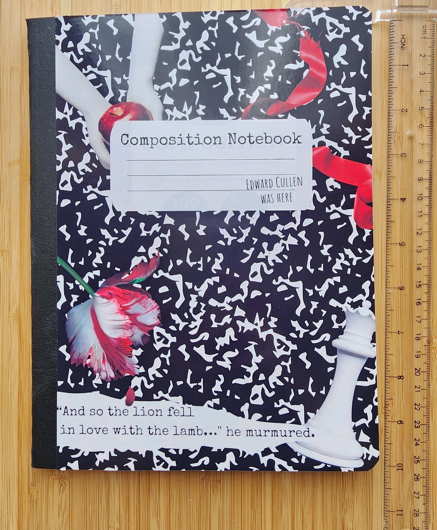 Black and White Twilight Composition Notebook