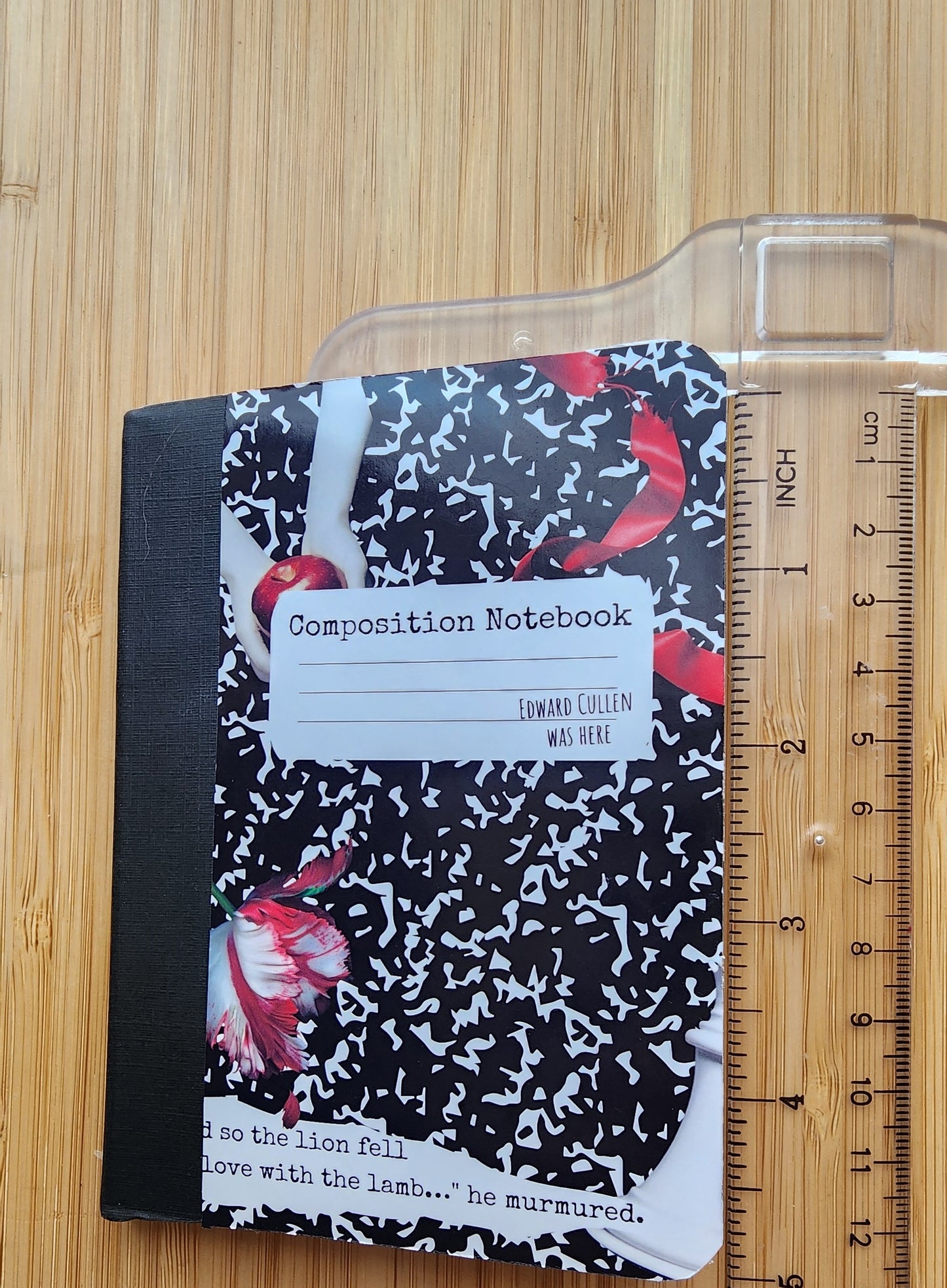 Black and White Twilight Composition Notebook