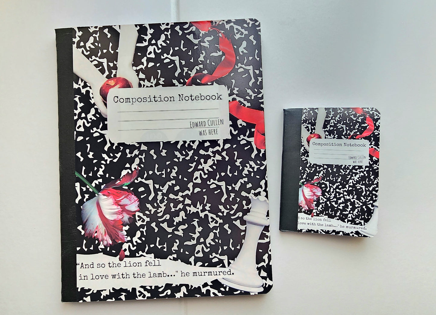 Black and White Twilight Composition Notebook