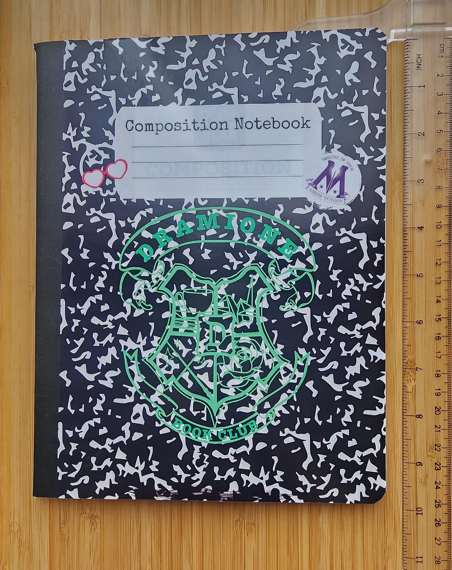 Dramione Book Club Inspired Composition Notebook