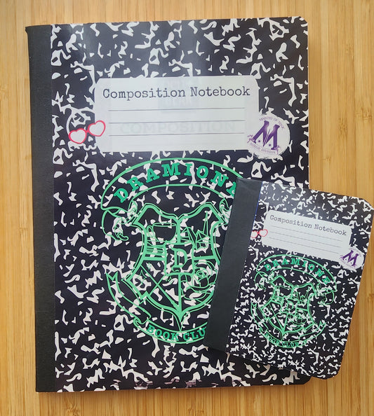 Dramione Book Club Inspired Composition Notebook