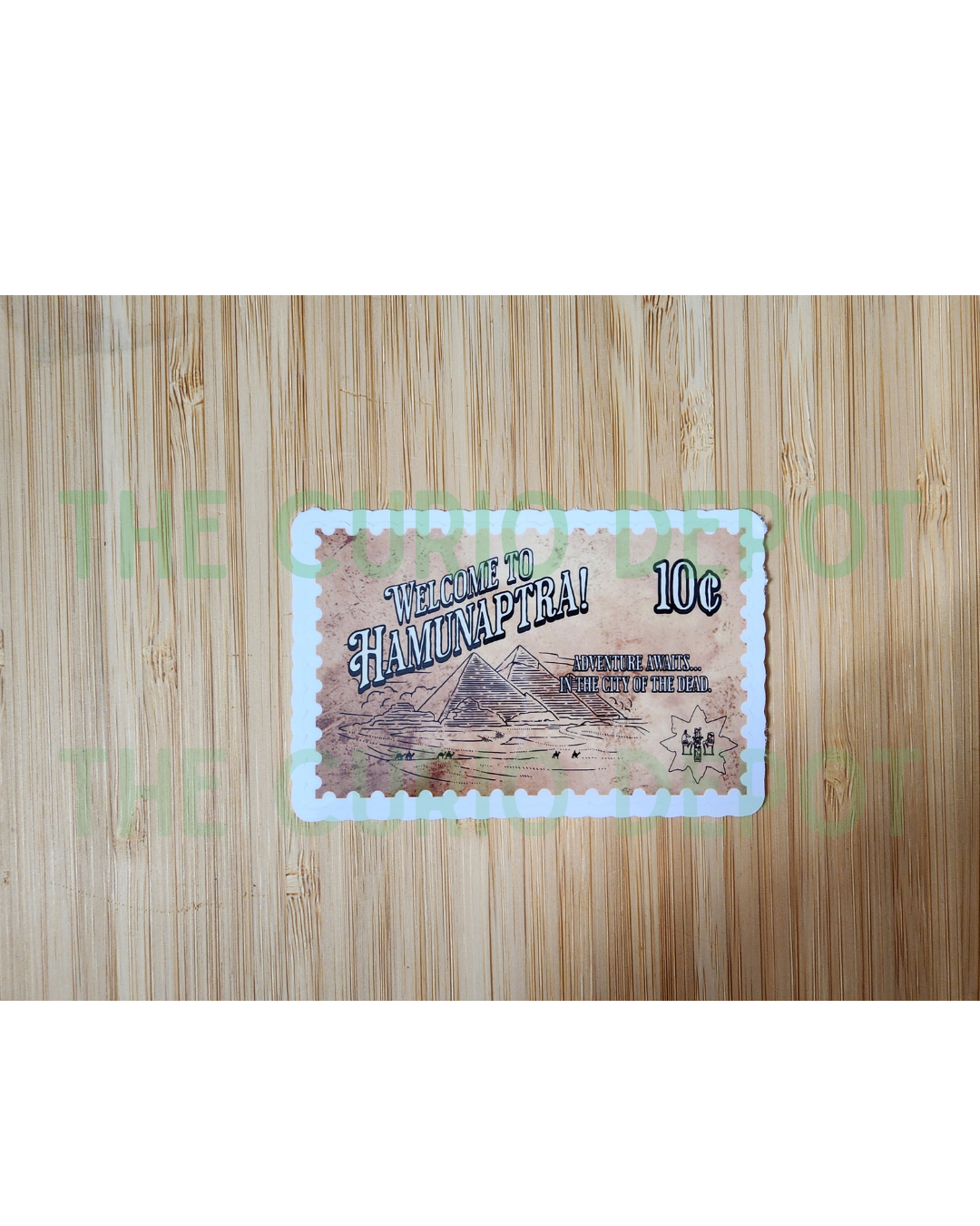 Hamunaptra Stamp Sticker