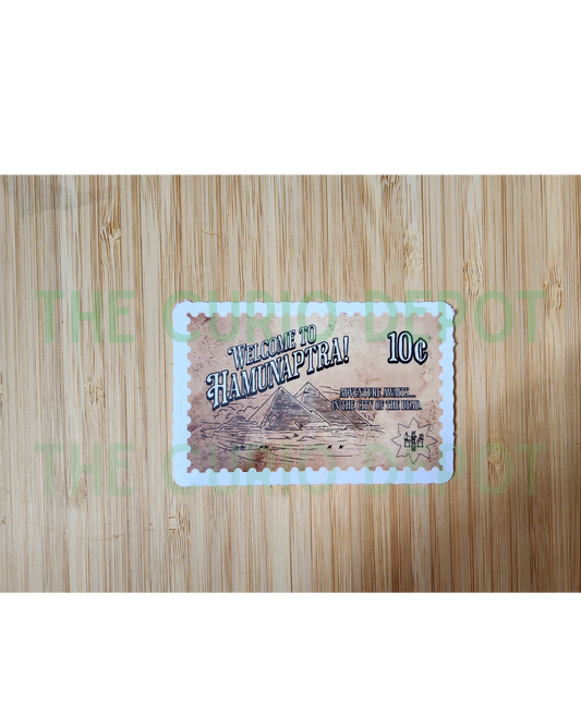 Hamunaptra Stamp Sticker
