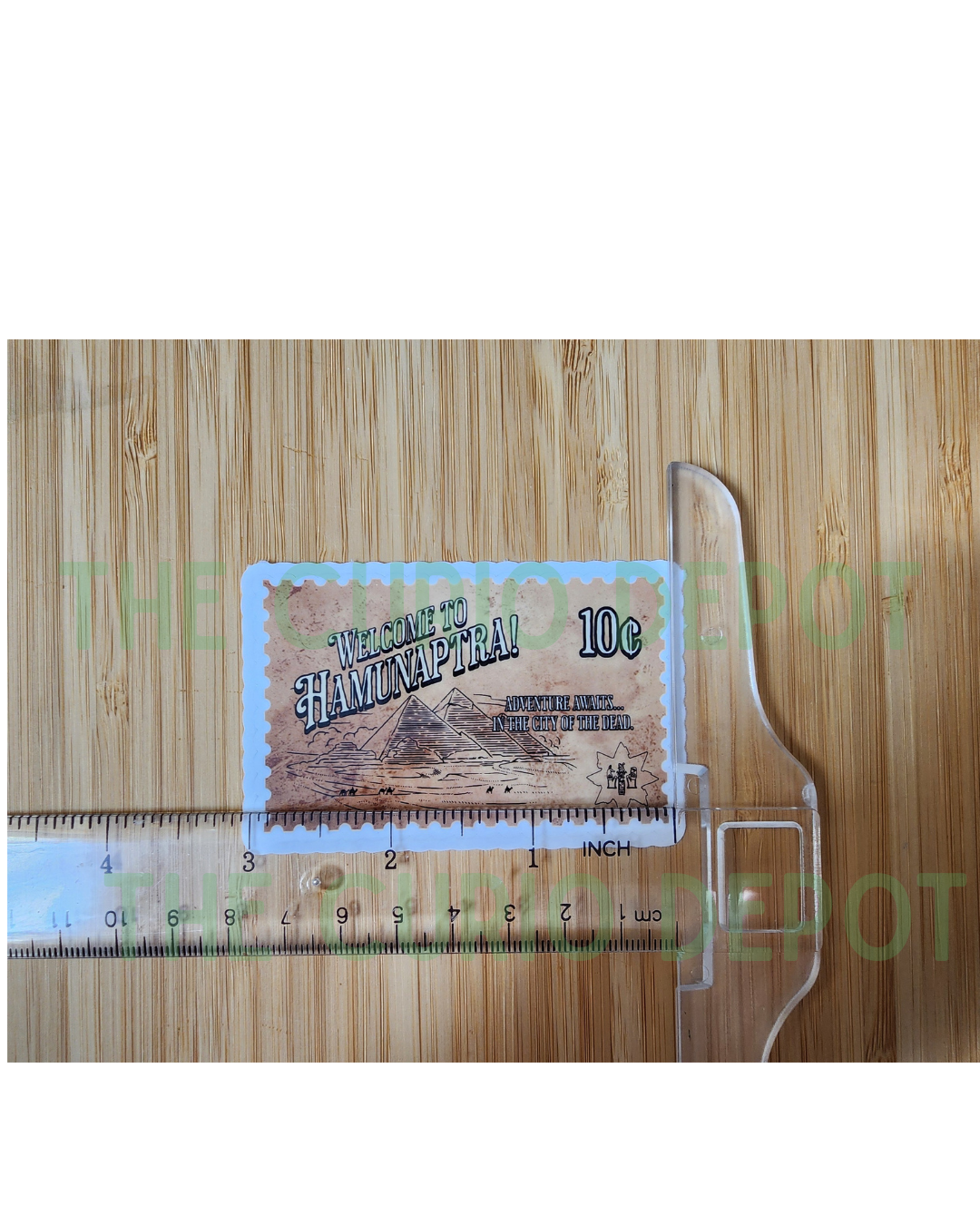 Hamunaptra Stamp Sticker