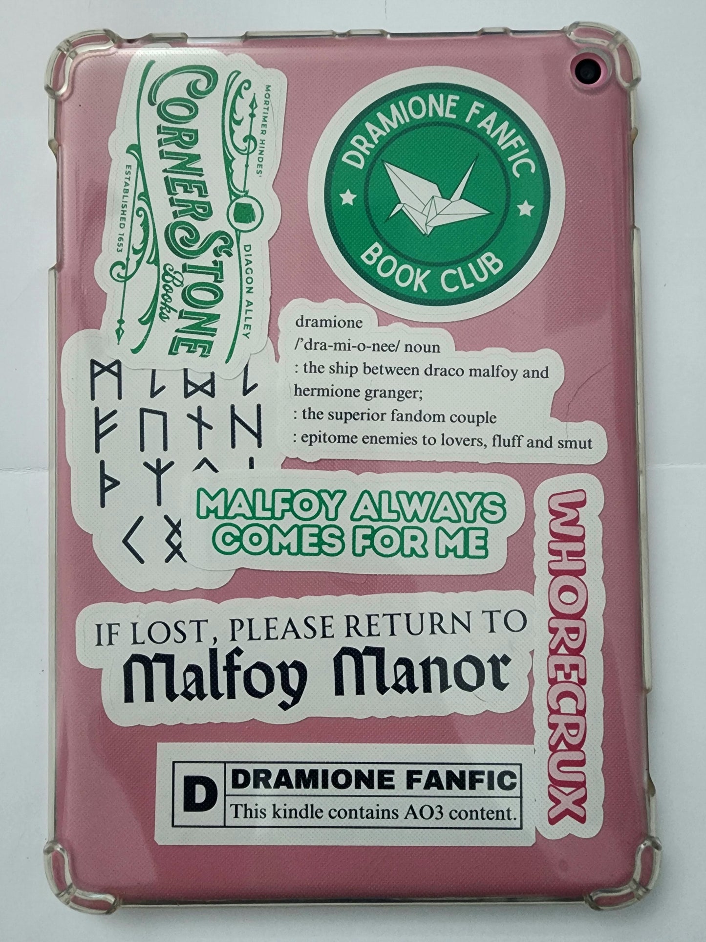 Dramione Kindle Mini Sticker Pack
