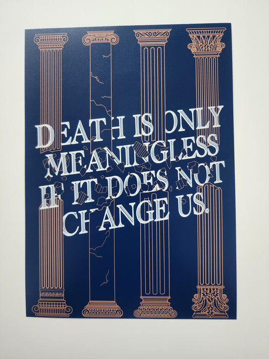 The will of the Many Quote Art Print