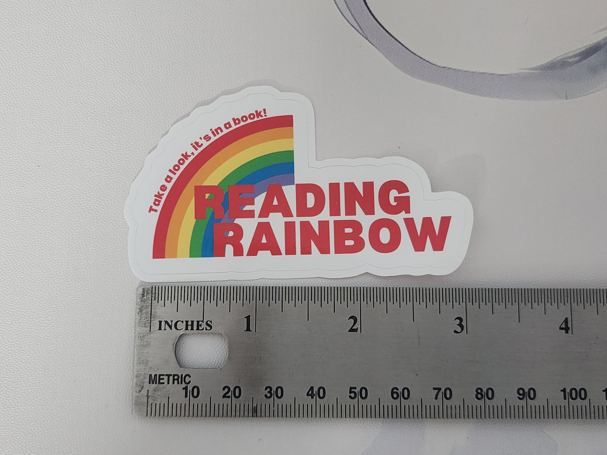 Reading Vehicle Sticker Colorful Reading Sticker – curiodepot
