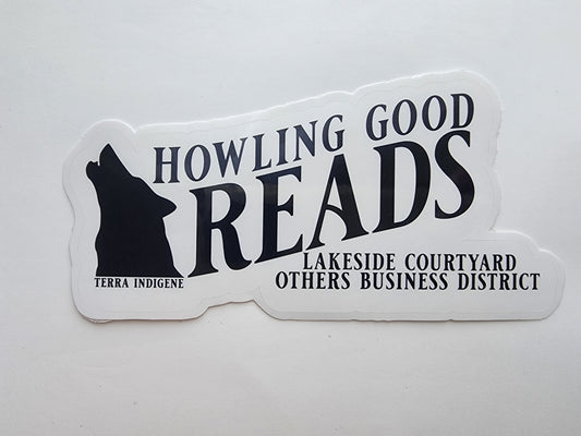 Howling Good Reads Sticker