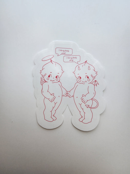 Sweet and Spicy books sticker