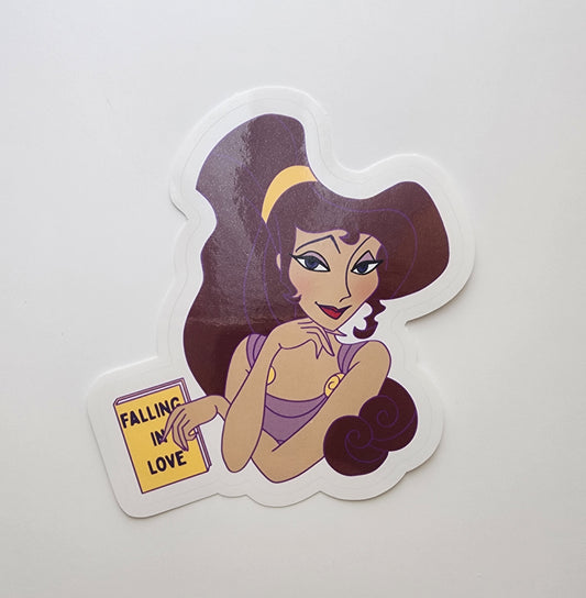 Falling in Love Meg Sticker