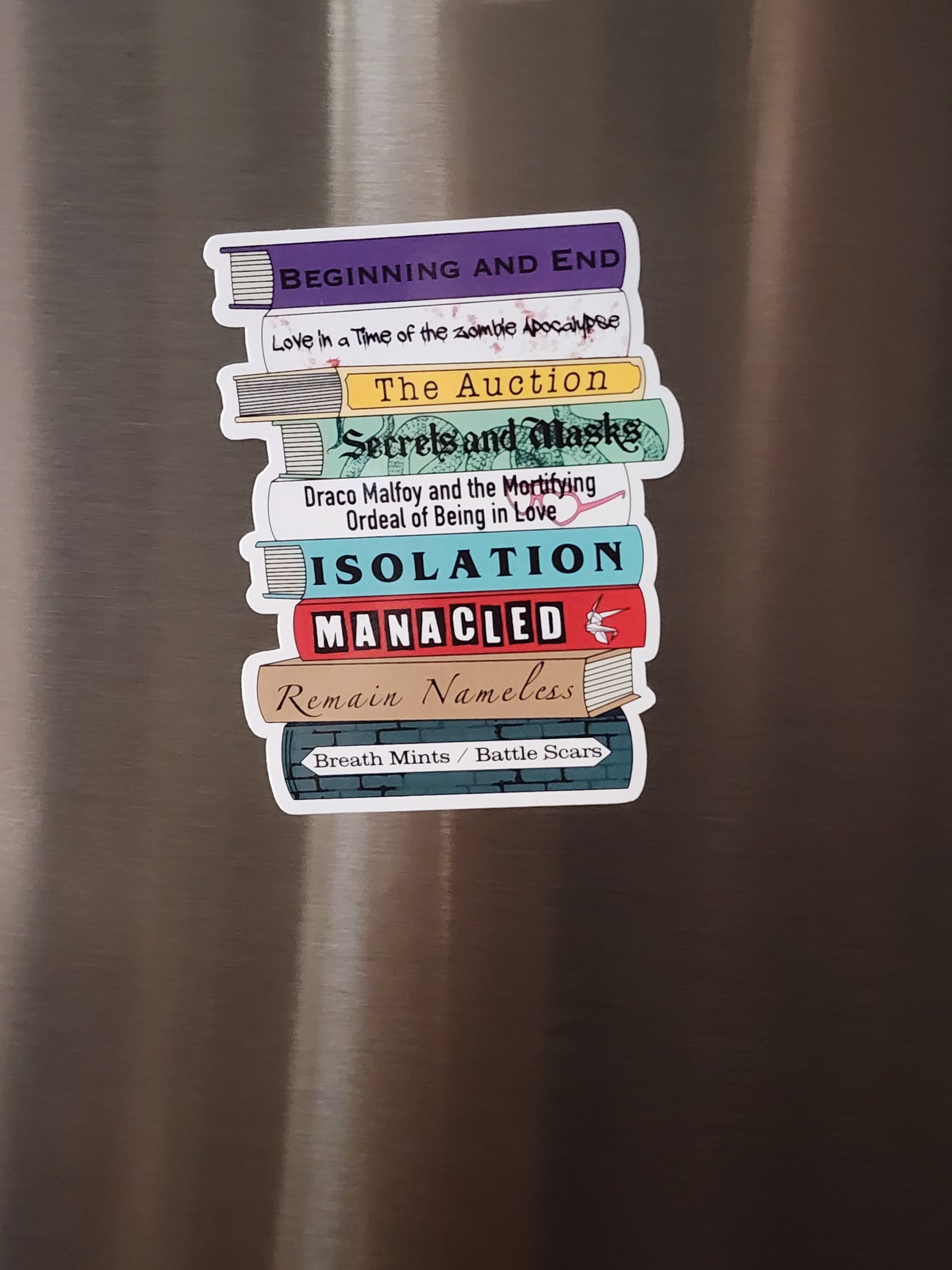 MAGNET Dramione Book Stack