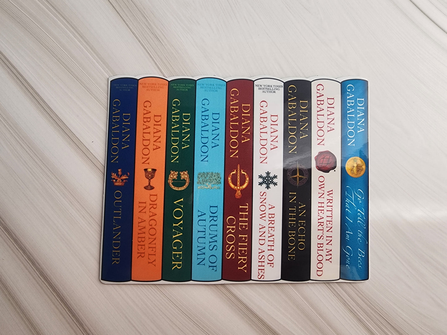 MAGNET Time Travel Book Stack