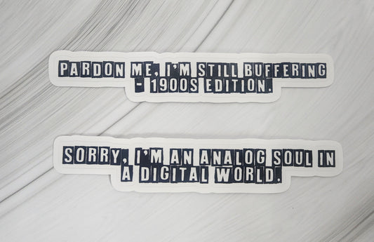 Born in the 1900s Sticker