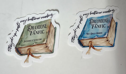 Dramione Dreomione Book Sticker