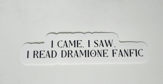 I read Dramione Sticker