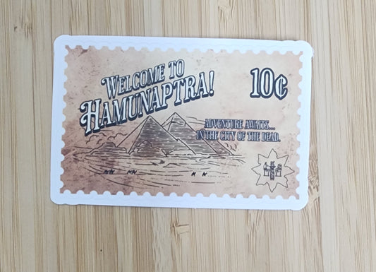 Hamunaptra Stamp Sticker