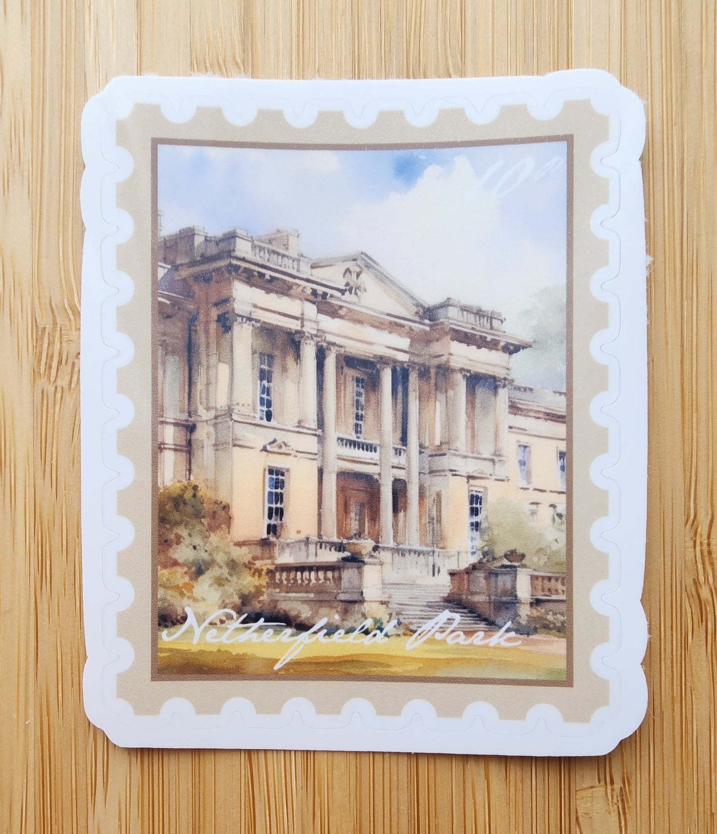 Pride and Prejudice Stamp Sticker