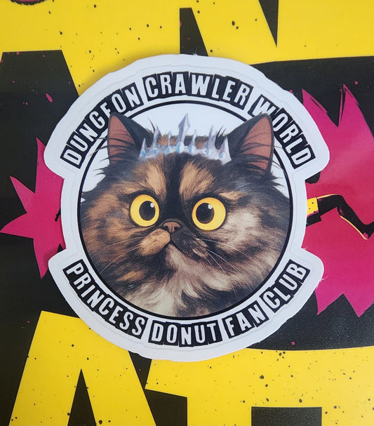 Princess Donut Fan Club Sticker