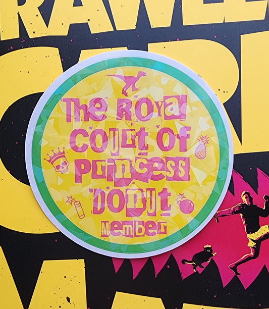 The Royal Court Member Sticker