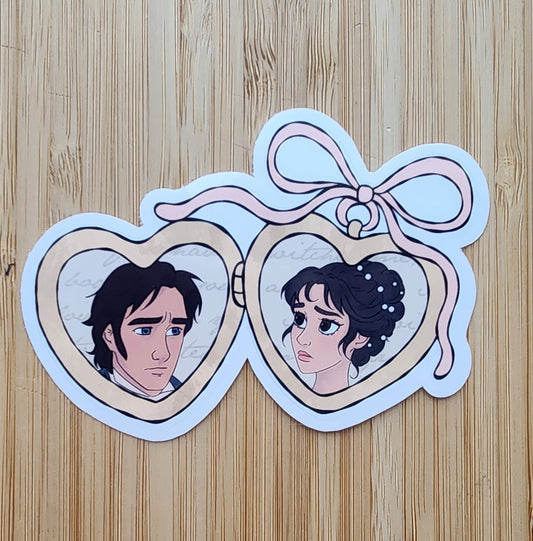 Darcy and Bennett Locket Sticker