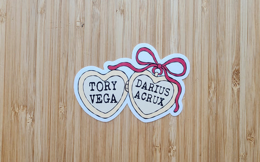 Tory and Darius Locket Sticker