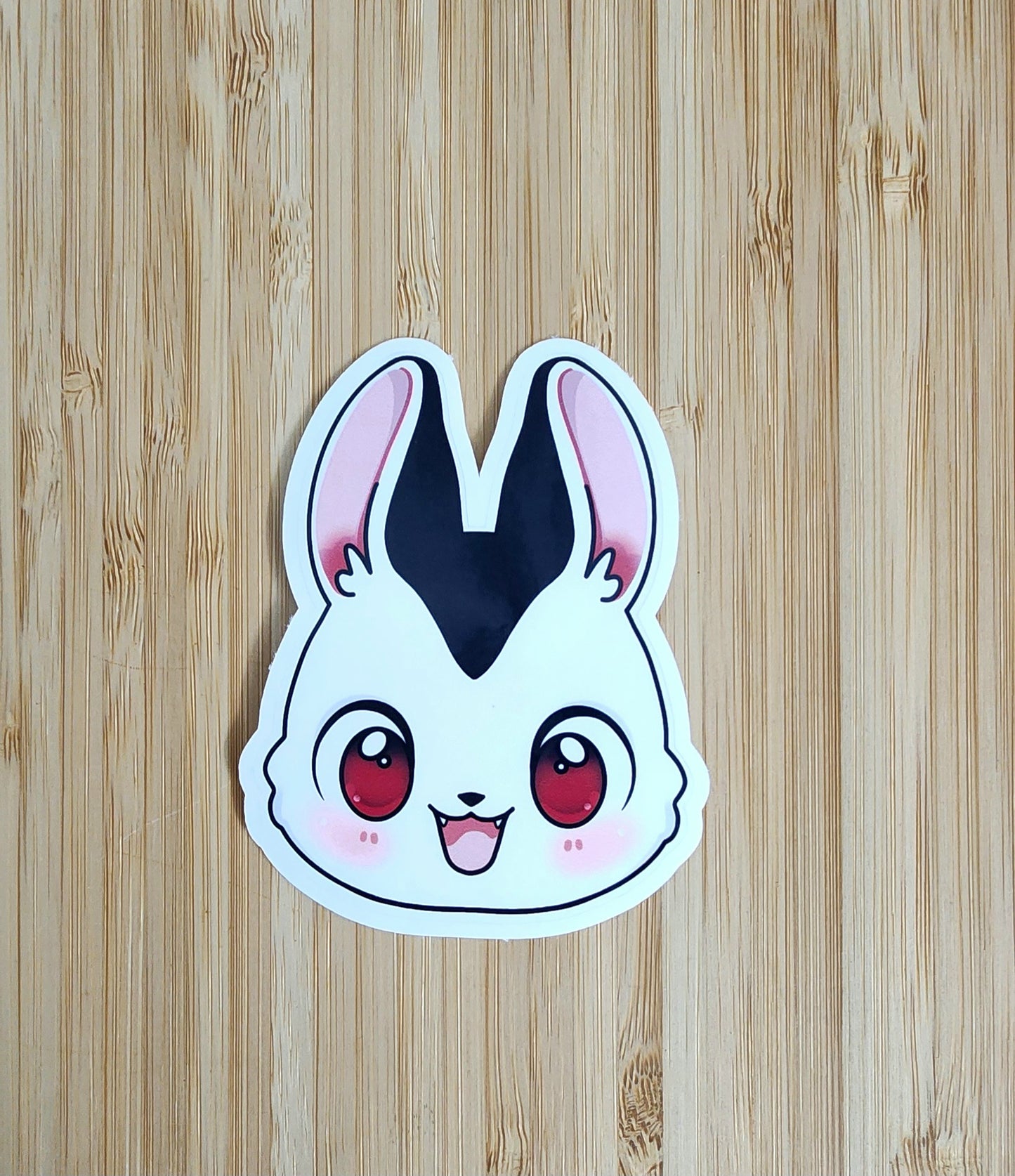 Vampire Chibi Bunny Sticker
