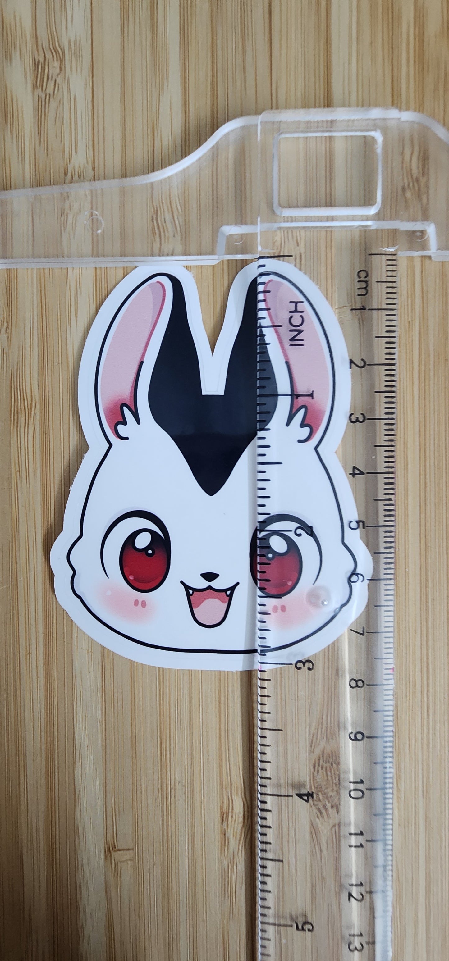 Vampire Chibi Bunny Sticker