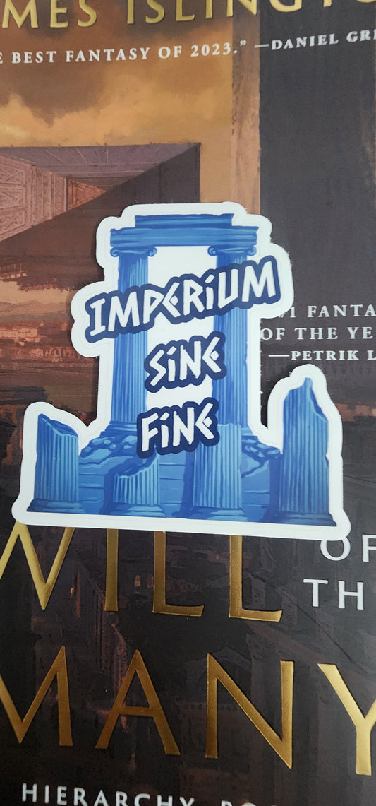 Imperium Sine Fine Sticker