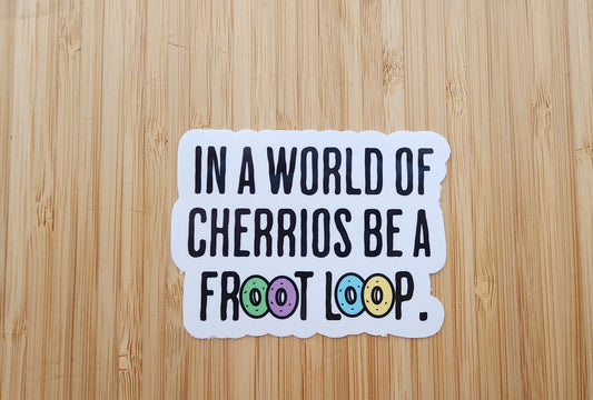 Froot loop Sticker
