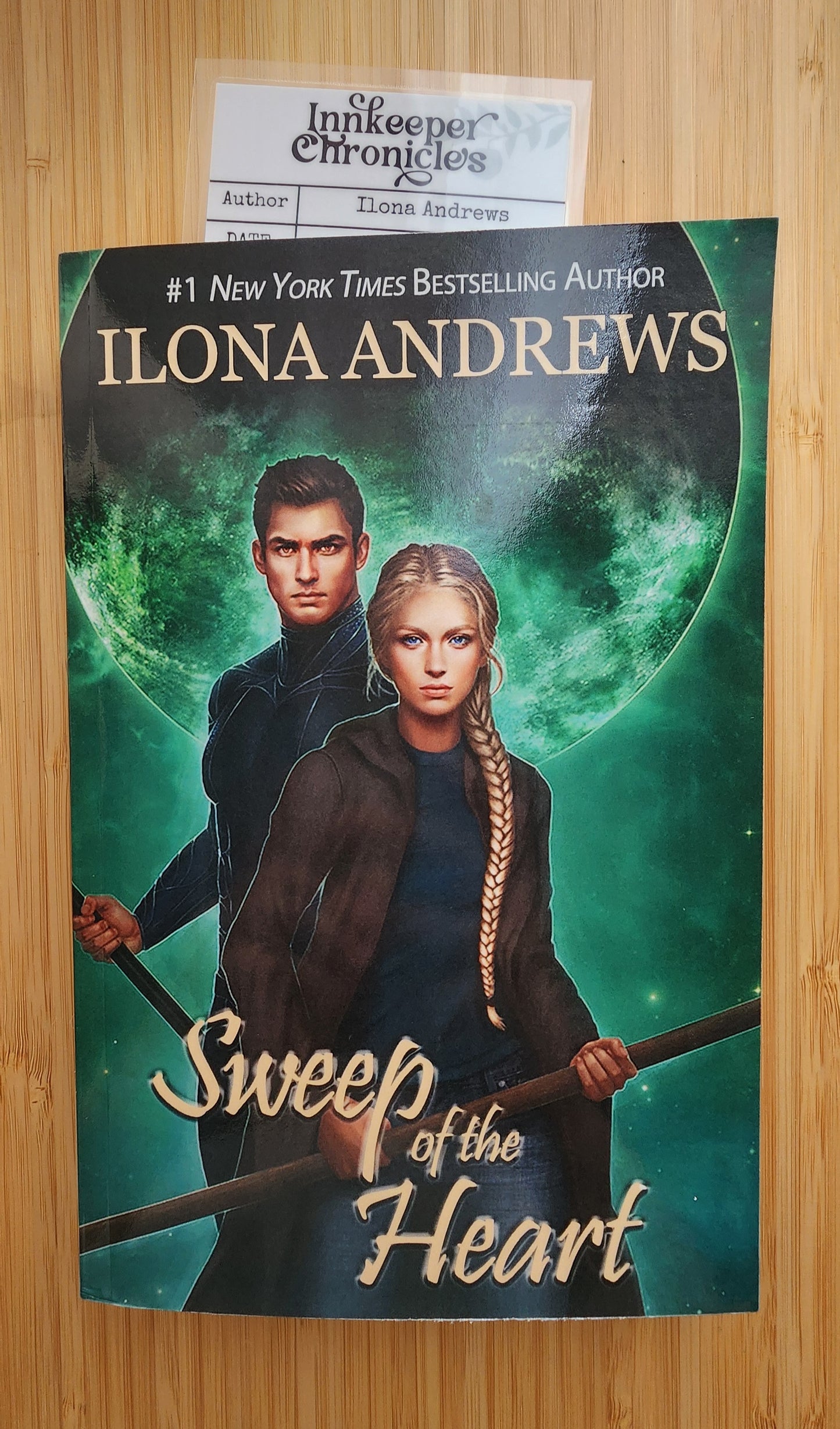 Innkeeper Chronicles Library Card Inspired Bookmark