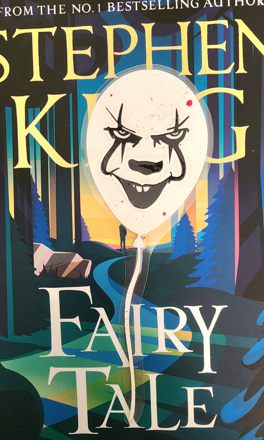 IT Balloon Bookmark, Random Variation Splatter