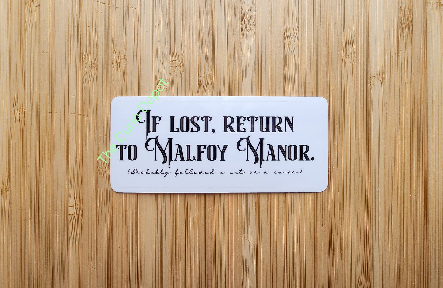 Malfoy Manor Sticker
