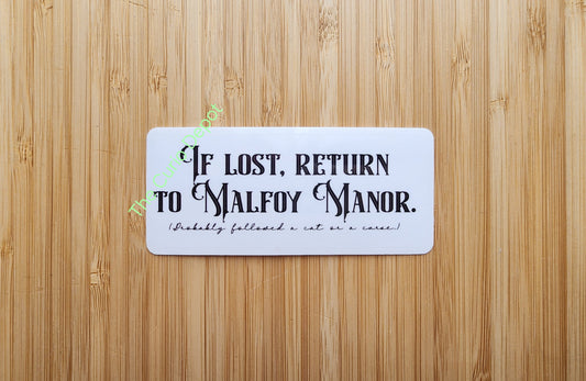 Malfoy Manor Sticker