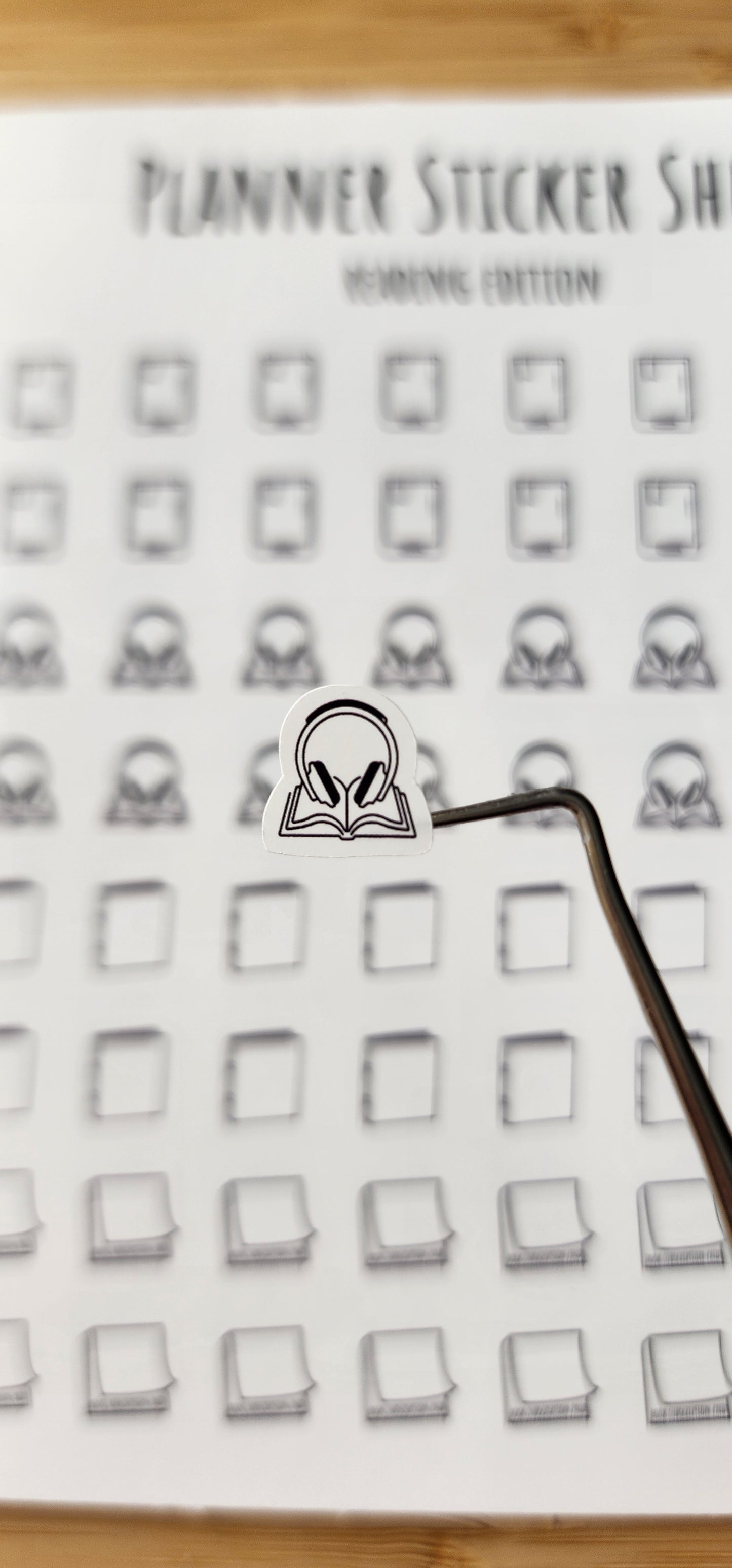 Micro Planner Sticker Sheet  | For Planner Bullet Junk Journal