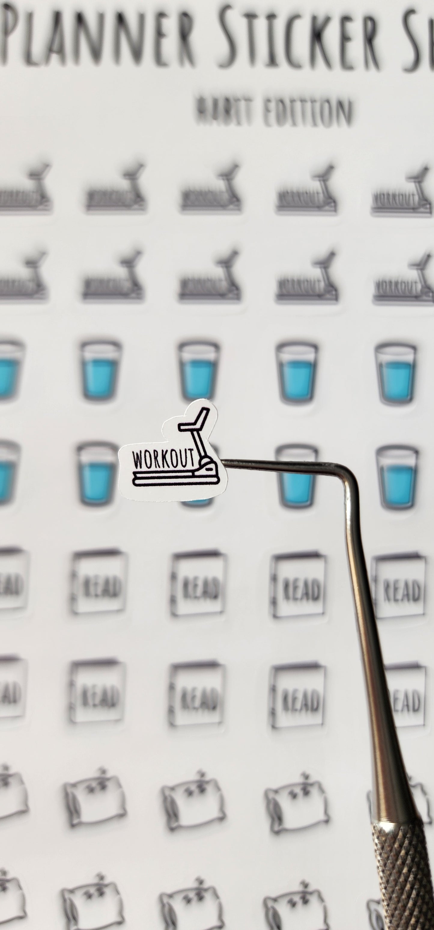 Micro Planner Sticker Sheet  | For Planner Bullet Junk Journal