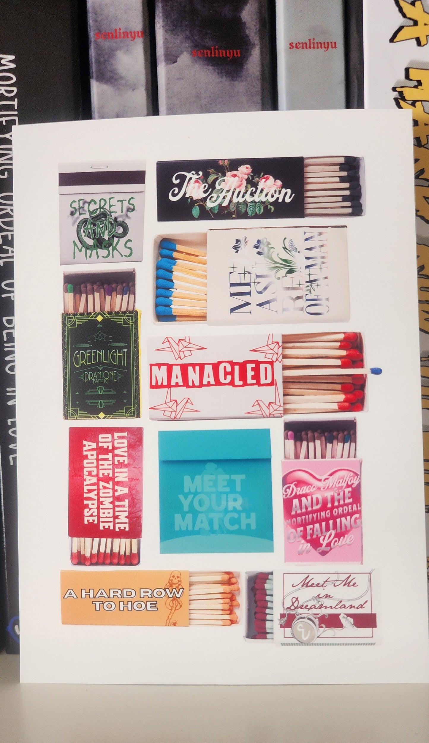 5x7 Dramione Matches Art Print