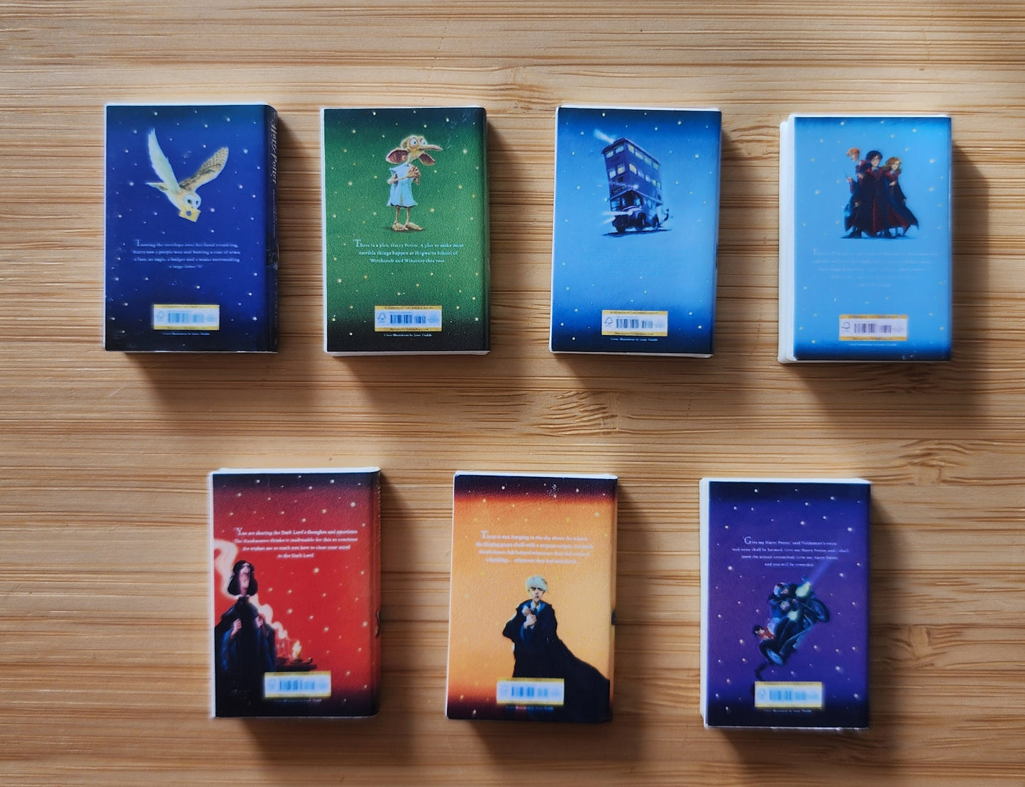 3D Printed PLA Miniature Wizard Book Set
