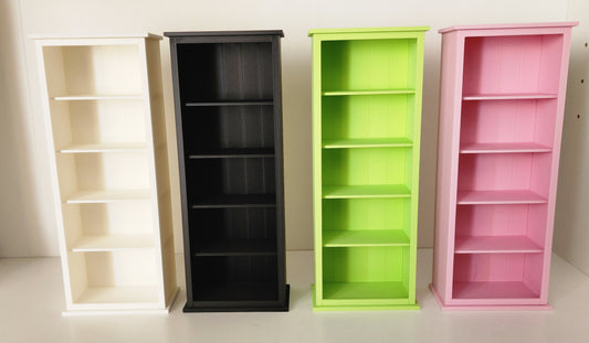 3D Printed Miniature 5-Tier Bookshelf