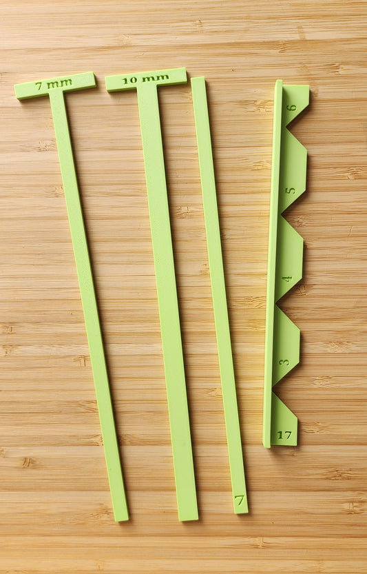 3D Printed PLA Bookbinding Starter Tool Set