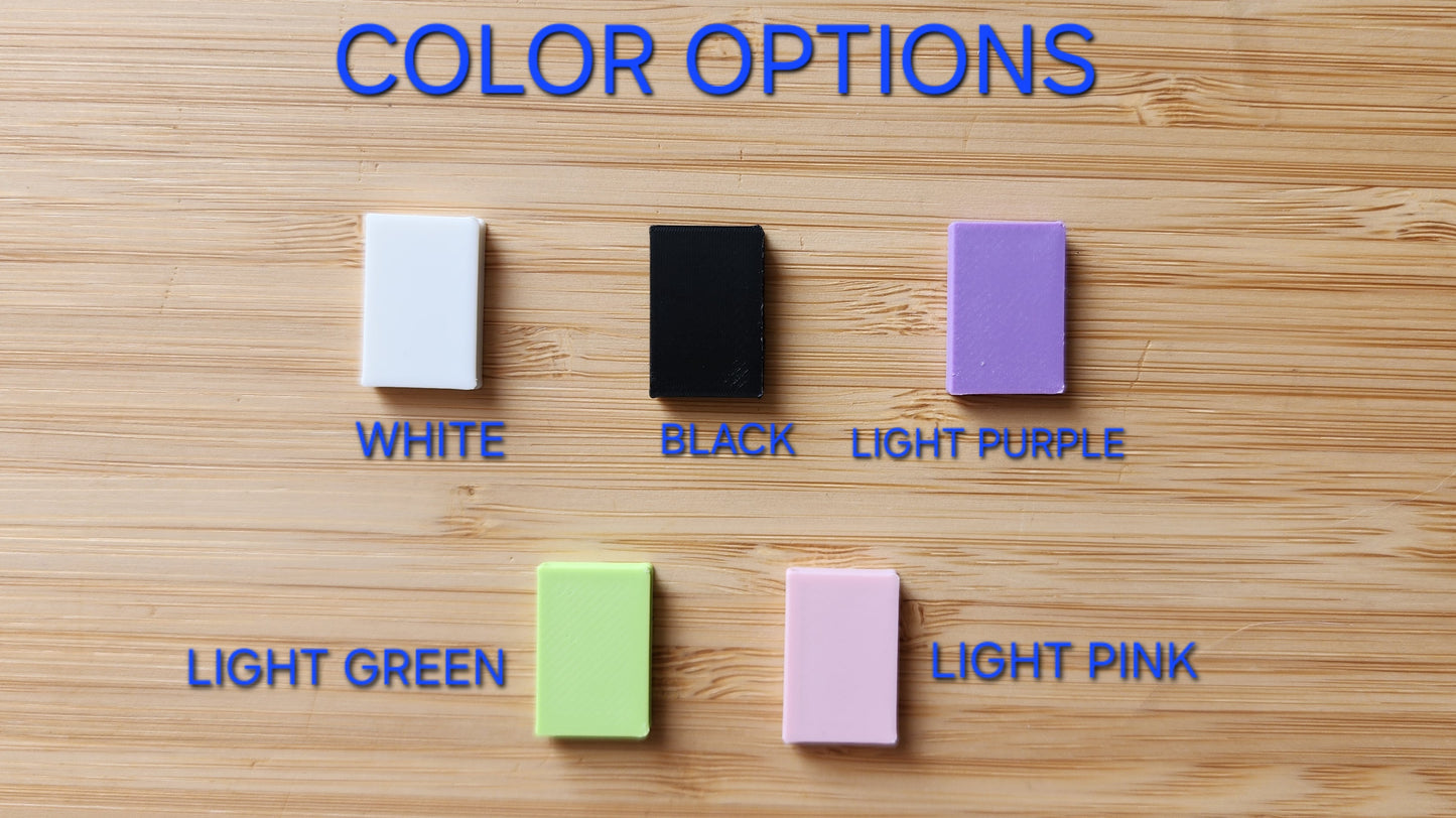 3D Printed PLA Bookbinding Starter Tool Set