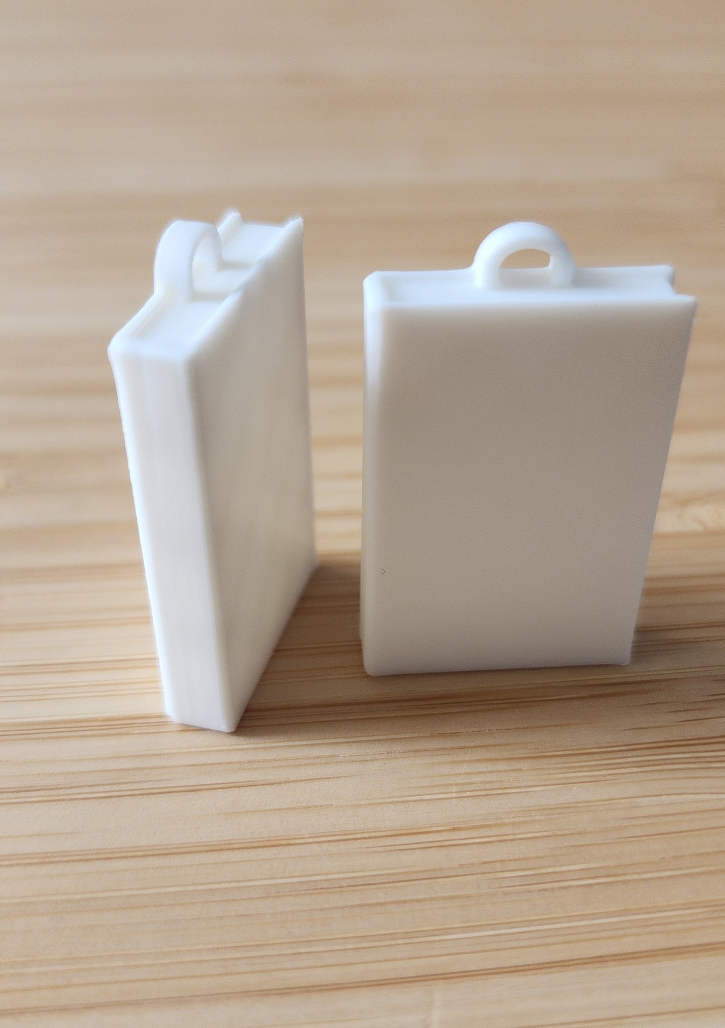 Blank Mini Books W/ Pre-made Ring for DIY Crafts | 3D Printed PLA