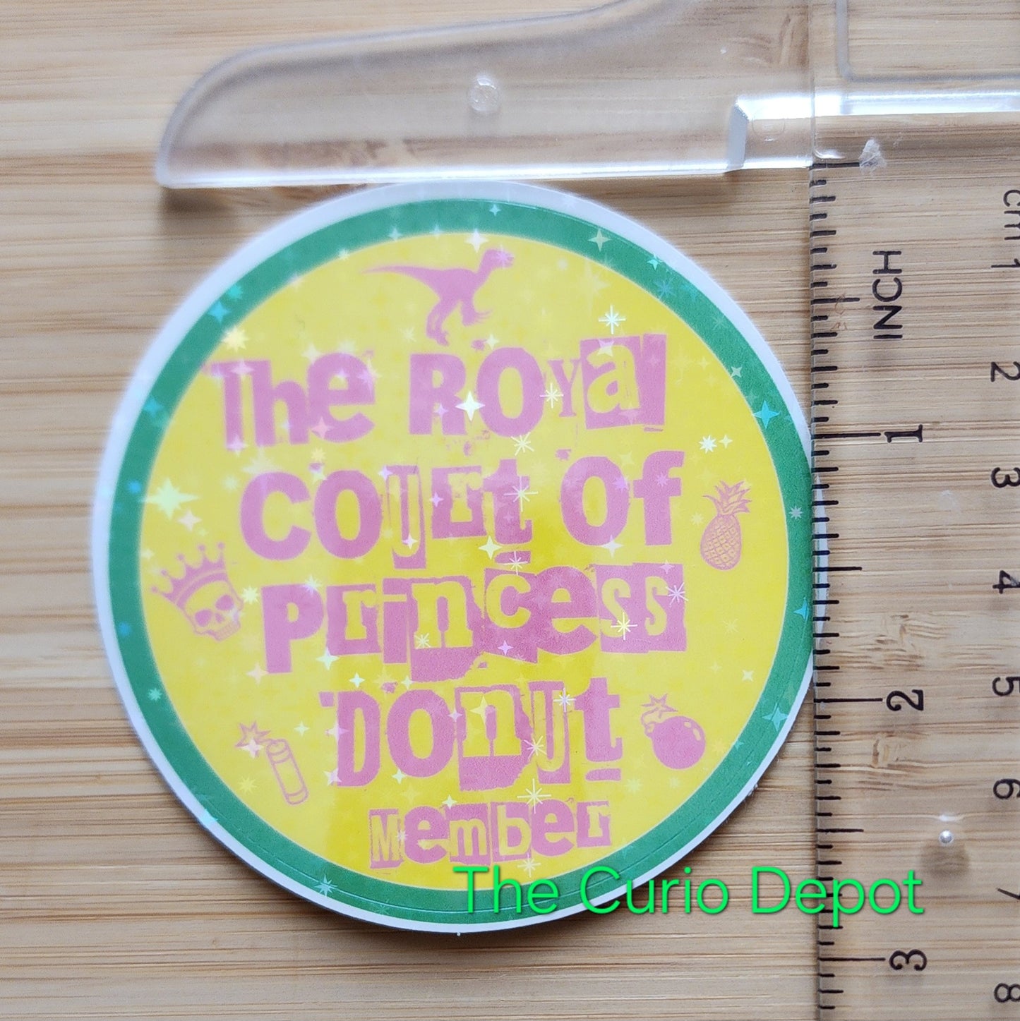 The Royal Court Member Sticker