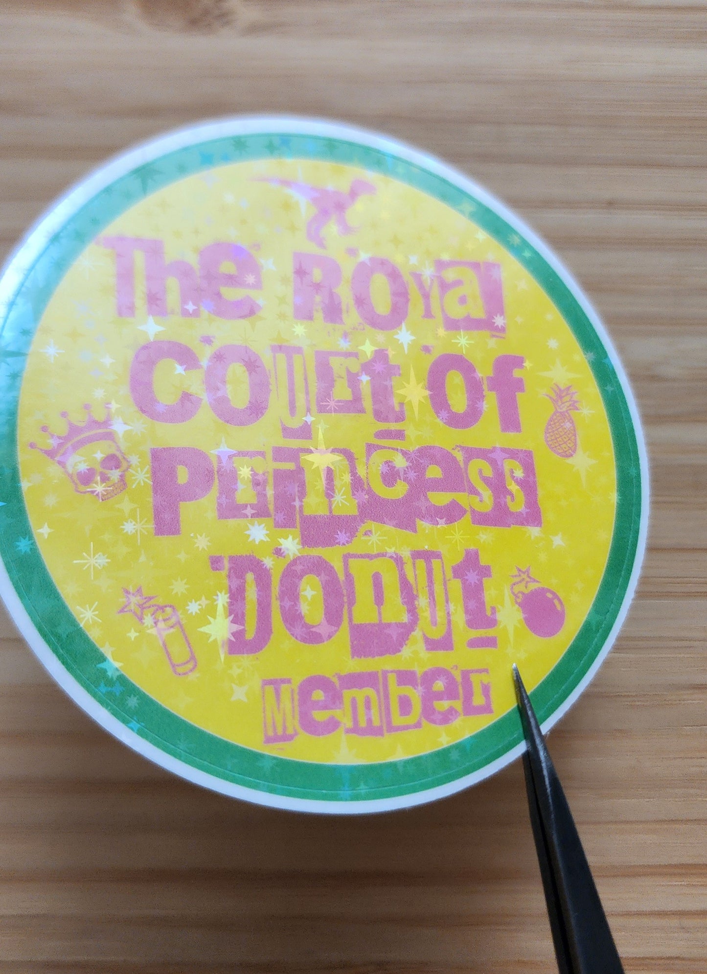 The Royal Court Member Sticker