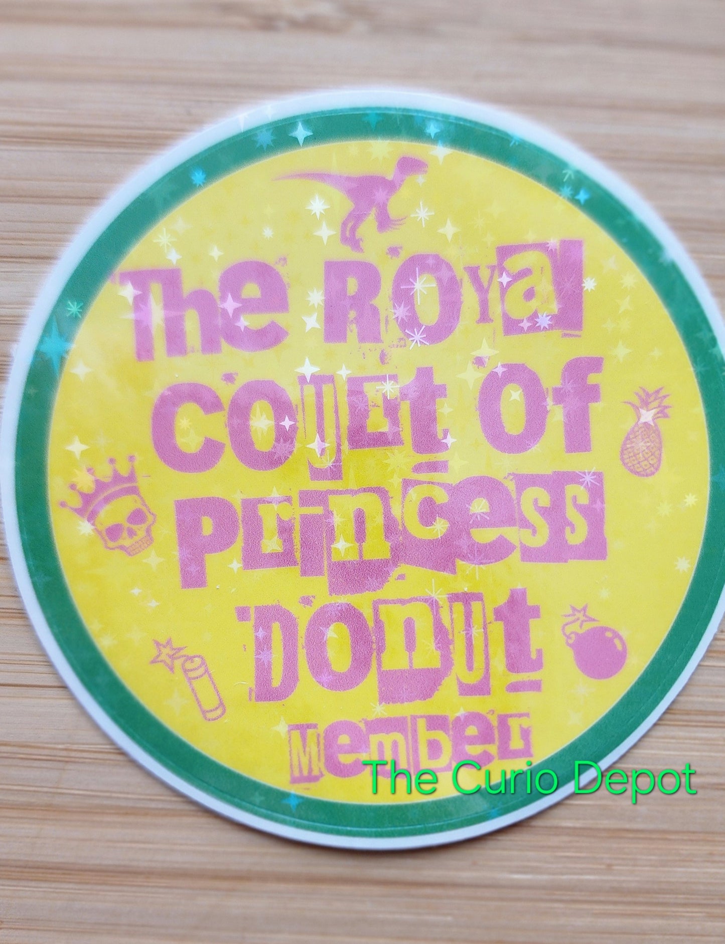 The Royal Court Member Sticker