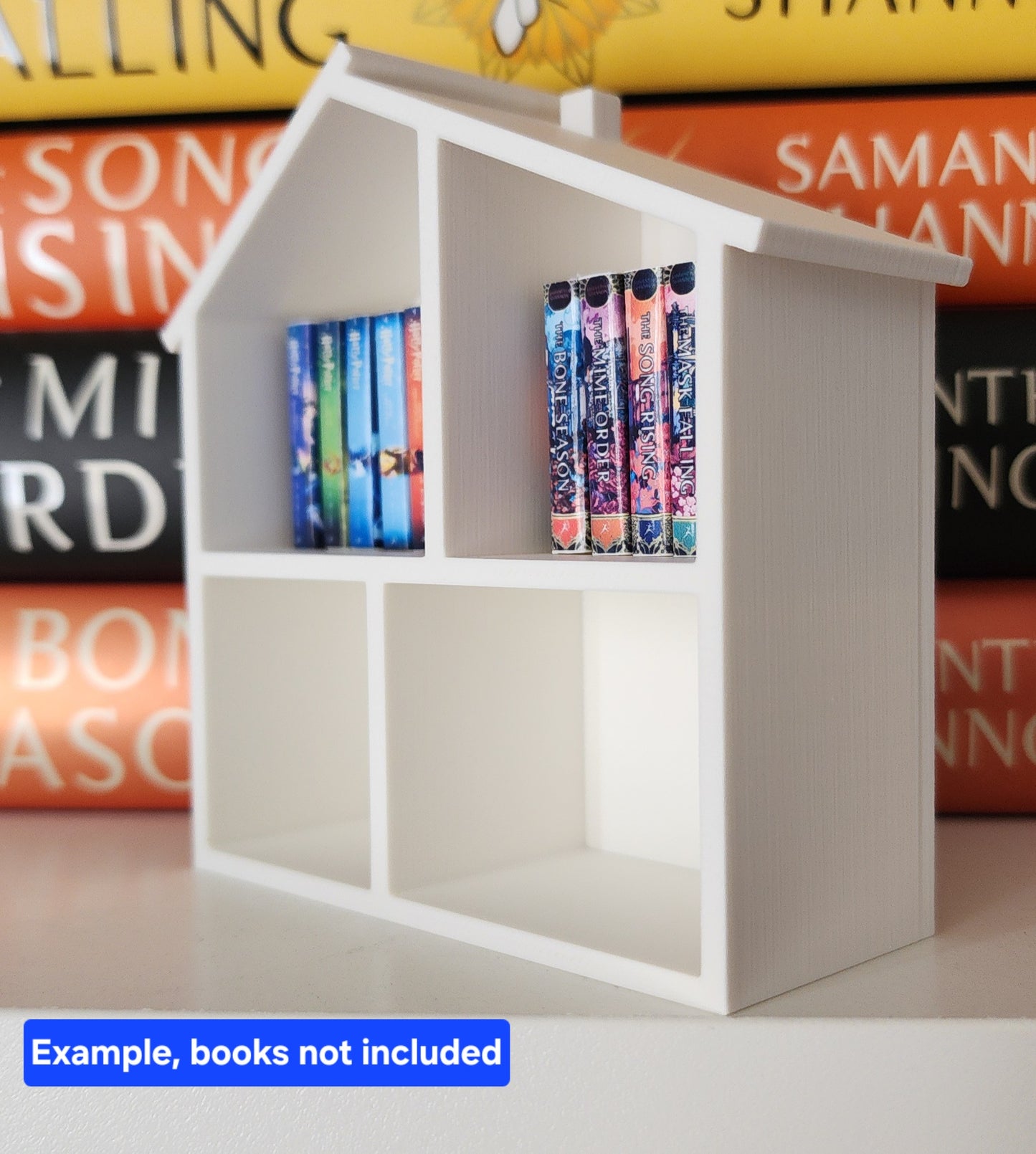 4" 3D Printed Miniature Dollhouse Shelf