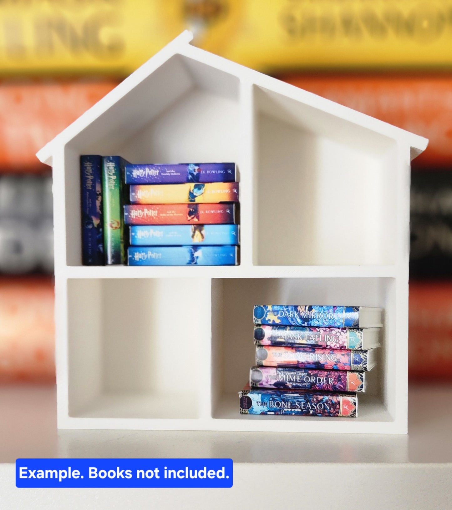 4" 3D Printed Miniature Dollhouse Shelf