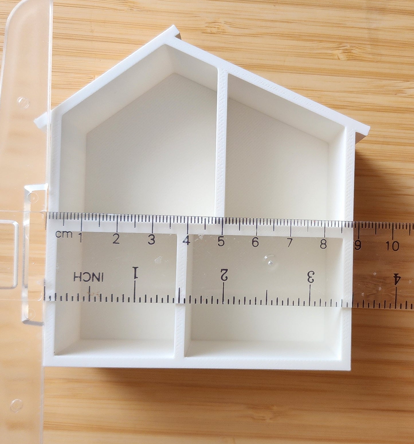 4" 3D Printed Miniature Dollhouse Shelf