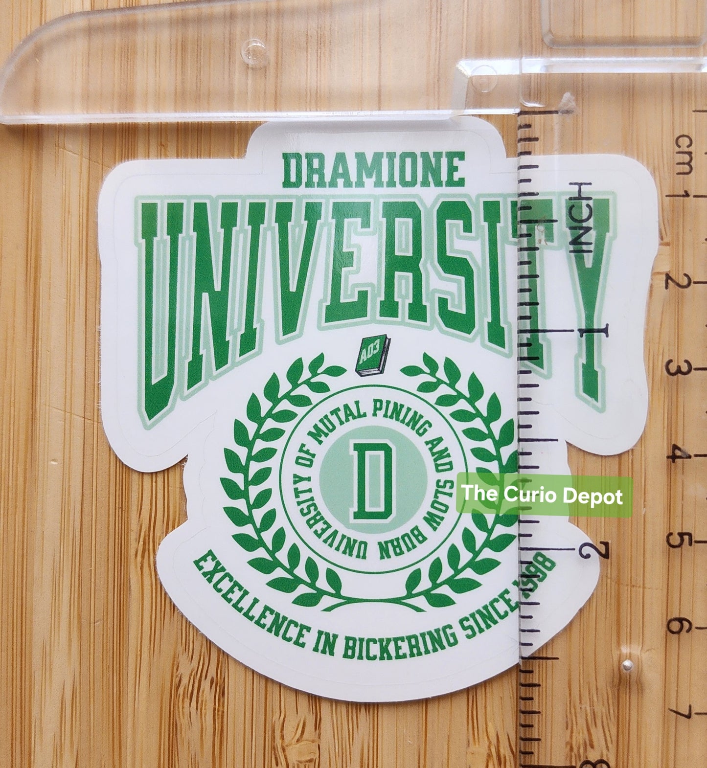 Dramione University Sticker