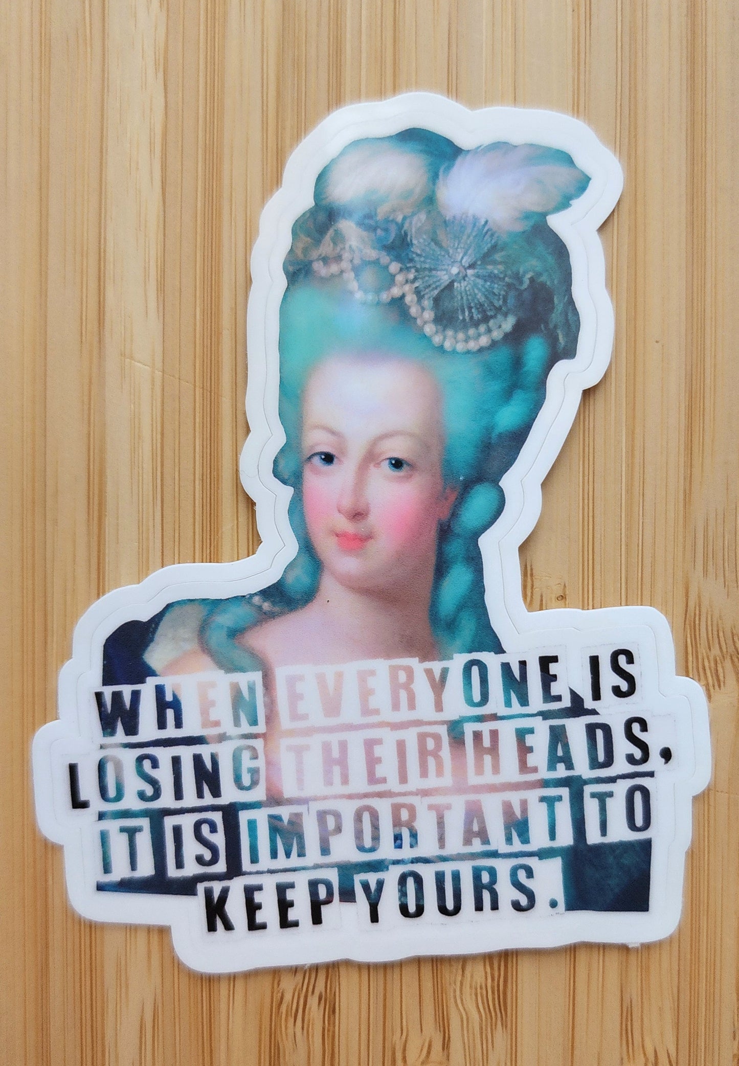 Blue Marie Sticker